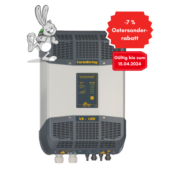 Studer VS-120 VarioString 120 A, Generalüberholt, bis 900 Volt Mppt PV-Laderegler Solarladeregler
